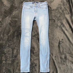 EUC Hollister Low rise jeggings